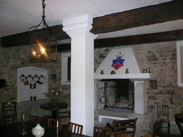 Camino interno della Villa Beria